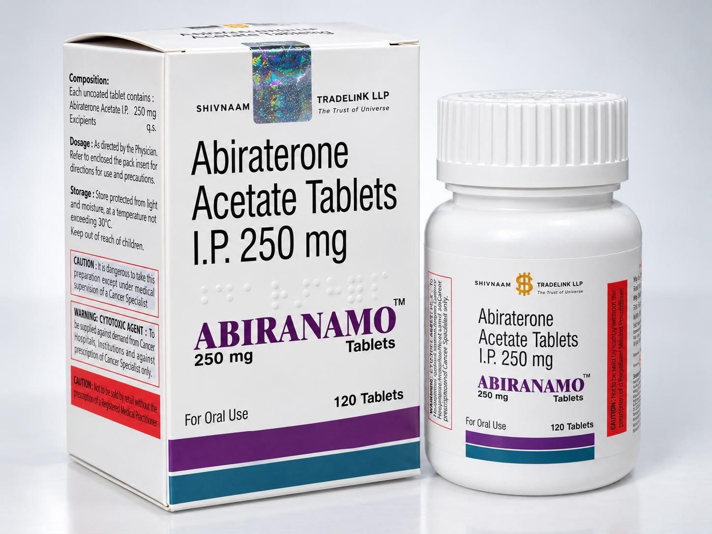 ABIRANAMO 250 MG TABLET